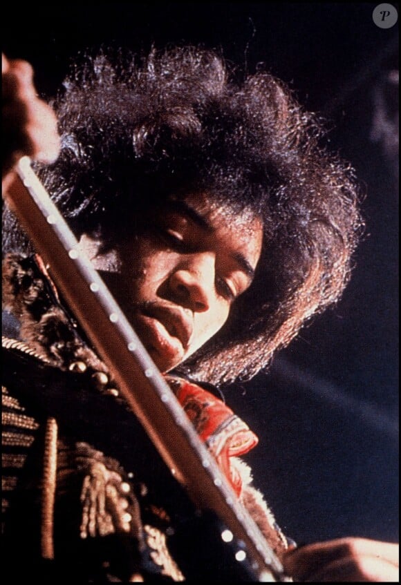 Photo d'archive de l'artiste Jimi Hendrix