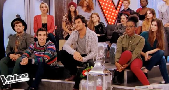 Le jeune Amir dans "The Voice 3", samedi 8 mars 2014 sur TF1.