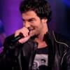 Amir sur la scène de dans "The Voice 3", samedi 8 mars 2014 sur TF1.