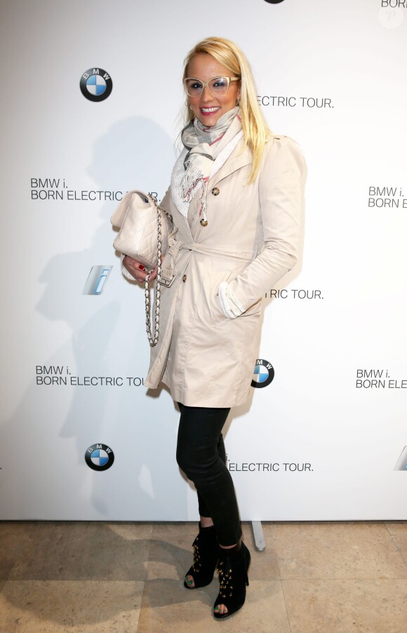 Elodie Gossuin à Paris, avril 2013.