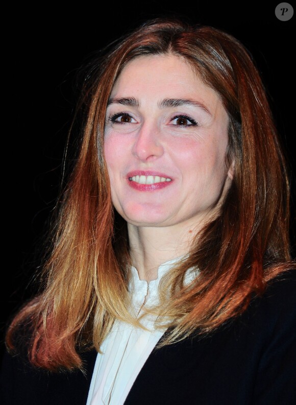 Julie Gayet pour la projection de son documentaire "Cinéaste(s)" dans le cadre du festival Rendez-vous with French Cinema à New York, le 8 mars 2014.