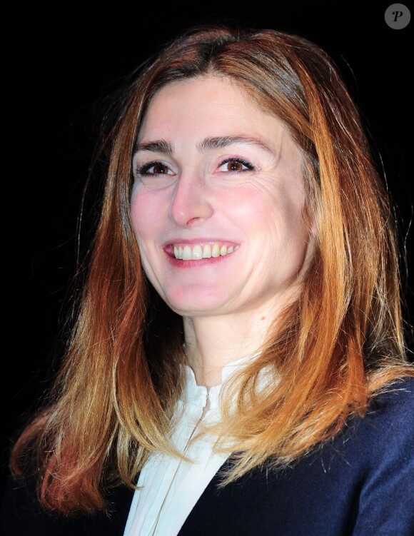 Julie Gayet pour la projection de son documentaire "Cinéaste(s)" dans le cadre du festival Rendez-vous with French Cinema à New York, le 8 mars 2014.
