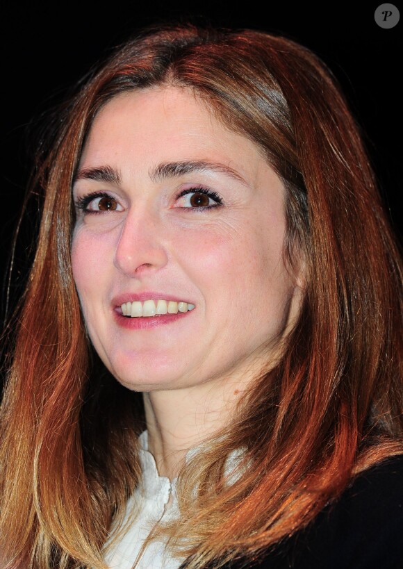 Julie Gayet pour la projection de son documentaire "Cinéaste(s)" dans le cadre du festival Rendez-vous with French Cinema à New York, le 8 mars 2014.