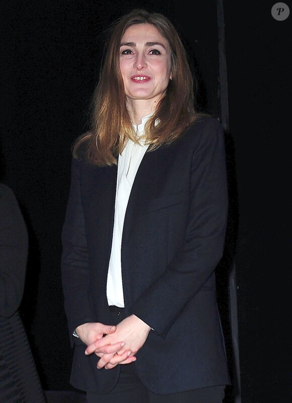 Julie Gayet à la projection de son documentaire "Cinéaste(s)" dans le cadre du festival Rendez-vous with French Cinema à New York, le 8 mars 2014.