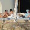 Jennifer Aniston et son fiancé Justin Theroux en vacances à Cabo San Lucas avec leurs amis le 29 décembre 2013