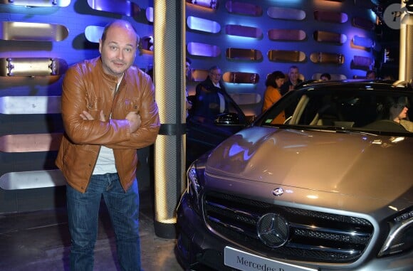 Sébastien Cauet - Soirée de lancement du Pop Up Store Mercedes Benz à Paris, le 11 mars 2014.