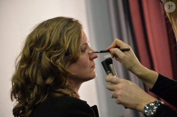 Exclusif - Nathalie Kosciusko-Morizet - Soirée de la chaîne I24News au Pavillon Cambon à Paris, le 12 mars 2014.