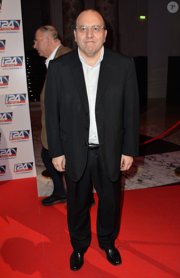 Julien Dray - Soirée de la chaîne I24News au Pavillon Cambon à Paris, le 12 mars 2014.