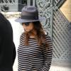 Khloe Kardashian quitte la Casa Casuarina, ancienne maison de Gianni Versace à Miami, le 13 mars 2014.