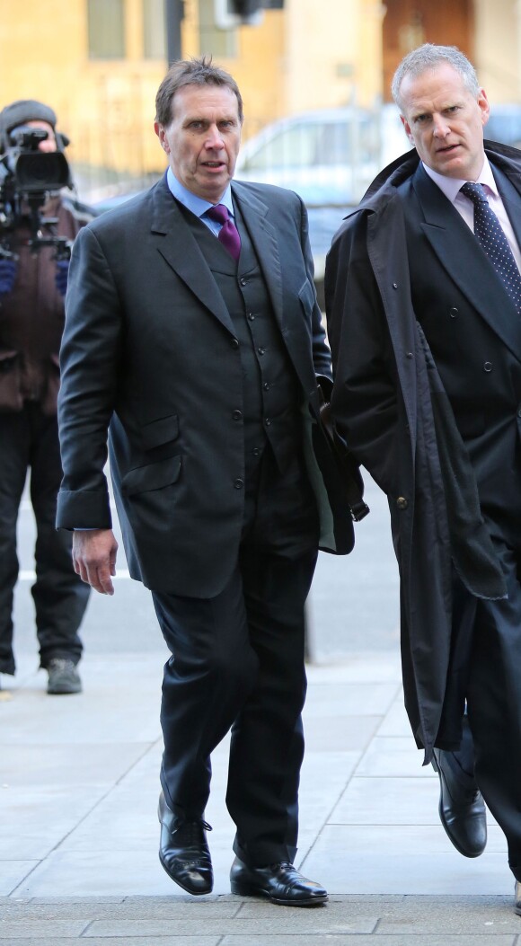 L'ancien correspondant royal Clive Goodman à Londres, le 29 novembre 2012.