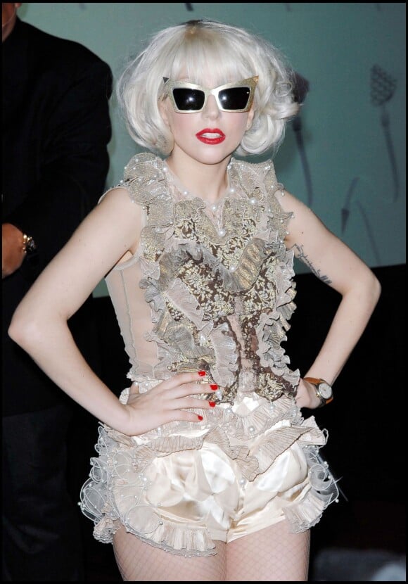 Lady Gaga à New York, le 30 septembre 2009.