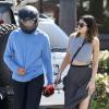 Bruce Jenner pass un peu de temps avec sa fille Kylie à Malibu, le 16 mars 2014.
