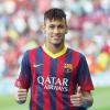 Neymar lors de sa présentation officielle au public de Barcelone, le 3 juin 2013