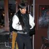 Rihanna quitte le restaurant Da Silvano, à New York. Le 17 mars 2014.
