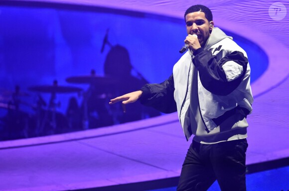 Drake, en concert à la Capital FM Arena à Nottingham. Le 16 mars 2014.