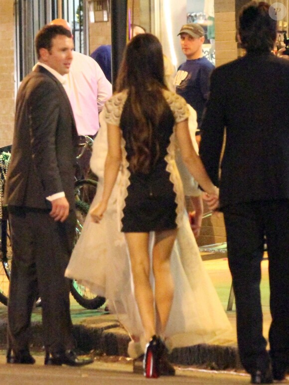 Exclusif - James Watson et Jamie Lynn Spears ont fêté leur mariage lors d'une soirée au Monkey Hill Bar à La Nouvelle-Orléans, le 14 mars 2014.