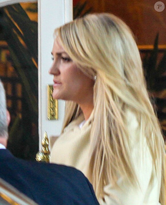 Exclusif - Maddie et Jamie Lynn Spears au dîner de répétition du mariage de Jamie Lynn Spears et James Watson dans un restaurant à La Nouvelle-Orléans, le 13 mars 2014.