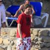 Pau Gasol en vacances à Ibiza, le 9 juin 2011.
