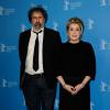 Gustave Kervern et Catherine Deneuve présentent le film Dans la Cour au 64eme Festival International du Film de Berlin, le 11 février 2014.