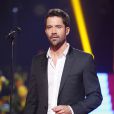 EXCLU - Emmanuel Moire lors de l'enregistrement de l'émission TV pour France 2, "Le Grand Show" de Michel Drucker avec en invité d'honneur Serge Lama, qui sera diffusée le 22 mars 2014 sur France 2, le 10 mars 2014.