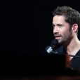 EXCLU - Emmanuel Moire lors de l'enregistrement de l'émission TV pour France 2, "Le Grand Show" de Michel Drucker avec en invité d'honneur Serge Lama, qui sera diffusée le 22 mars 2014 sur France 2, le 10 mars 2014.
