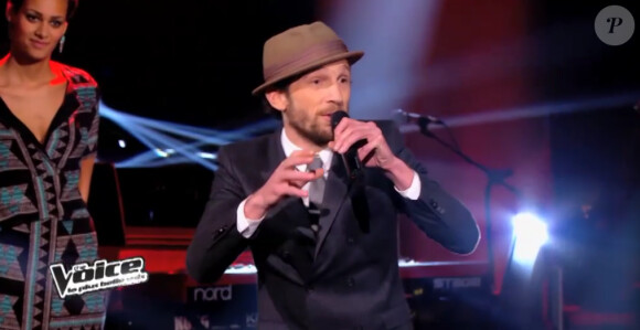 Igit lors de l'épreuve ultime dans The Voice 3 le samedi 22 mars 2014 sur TF1