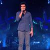 Amir lors de l'épreuve ultime dans The Voice 3 le samedi 22 mars 2014 sur TF1