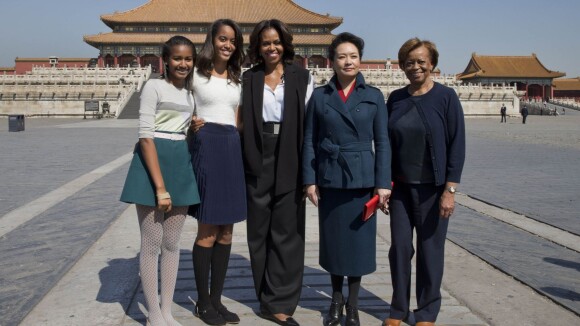 Michelle Obama : En Chine avec ses filles et sa mère, elle provoque ses hôtes