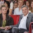 Daniel Auteuil et sa fille Aurore lors de l'émission "Vivement Dimanche" du 9 juin 2013