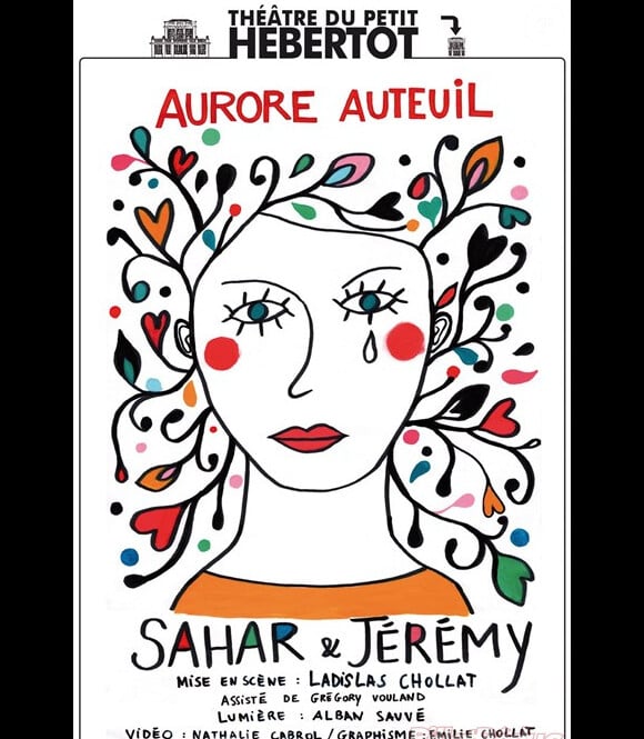 Le spectacle de et avec Aurore Auteuil, Sahar et Jérémy, au théâtre du Petit Hébertot à Paris jusqu'au 19 avril 2014