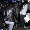 Kim Kardashian arrive à l'aéroport LAX à Los Angeles. Le 24 mars 2014.