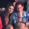 Le prince Harry et sa petite amie Cressida Bonas à Wembley lors du We Day, le 7 mars 2014 à Londres