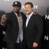50 Cent et Russell Crowe à la première de Noé au Ziegfeld Theatre à New York le 26 mars 2014.