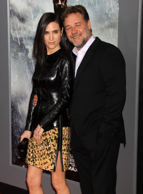 Jennifer Connelly, Russell Crowe à la première du film Noé, à New York, le 26 mars 2014.