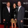 Russell Crowe, Jennifer Connelly, Darren Aronofsky à la première du film Noé, à New York, le 26 mars 2014.