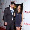 Channing Tatum et Mila Kunis enceinte au Cinemacon, Caesars Palace, Las Vegas, le 27 mars 2014.