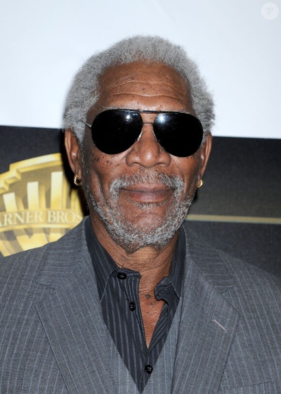 Morgan Freeman au panel Warner Bros lors CinemaCon 2014 au Caesars Palace à Las Vegas, le 27 mars 2014.