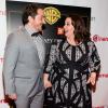 Ben Falcone et sa femme Melissa McCarthy au panel Warner Bros lors CinemaCon 2014 au Caesars Palace à Las Vegas, le 27 mars 2014.