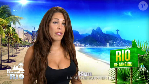 Kim est recalée à l'audition de danse (épisode 21 des Marseillais à Rio, diffusé sur W9 le vendredi 28 mars 2014.)