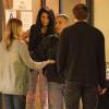George Clooney et sa nouvelle compagne Amal Alamuddin ont dîné avec John Krasinski et sa femme Emily Blunt dans le restaurant Kazu Sushi à Studio City (Los Angeles) le 27 mars 2014