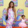 Christina Milian et sa fille Violet aux Kid's Choice Awards 2014