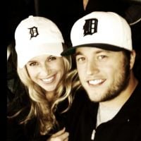 Matthew Stafford : Le quarterback des Detroit Lions et sa belle Kelly fiancés