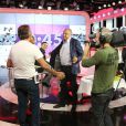 Exclusif - Gérard Louvin - Première de l'émission "Touche pas à mon poste" sur la chaine D8 à Paris. Le 2 septembre 2013.
