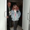 Frances Bean Cobain, la fille de Courtney Love et Kurt Cobain, quitte l'aéroport de Los Angeles, le 12 octobre 2012.