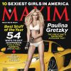 Paulina Gretzky en couverture de Maxim Etats-Unis de décembre 2013