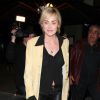 Sharon Stone sortant du restaurant "Craig" à West Hollywood le 21 mars 2014