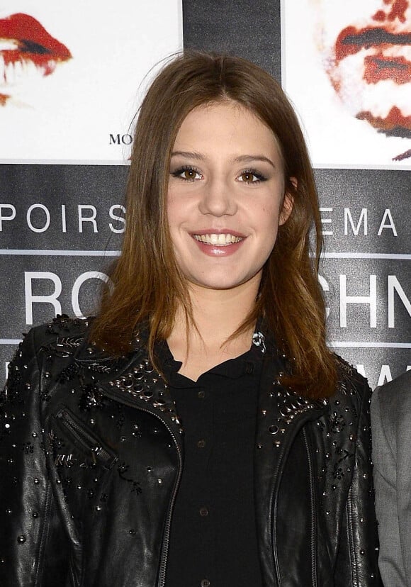 Adèle Exarchopoulos à Paris le 10 mars 2014.