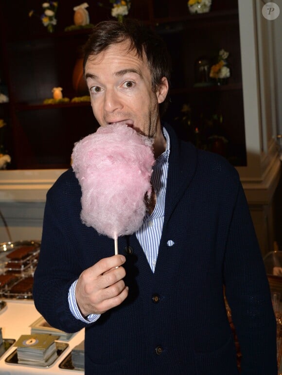 Exclusif - Jonathan Lambert lors d'un goûter de Pâques tout chocolat à l'Hôtel de Vendôme à Paris le 9 avril 2014.