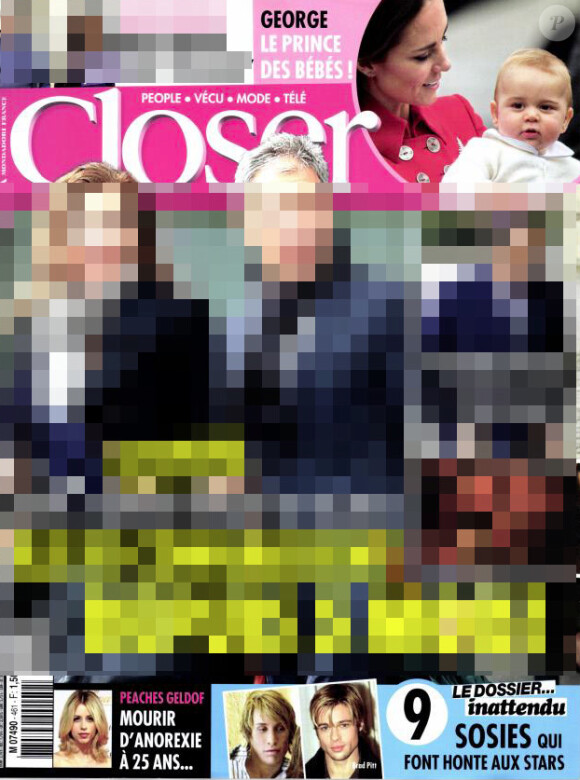 Le magazine Closer du 11 avirl 2014