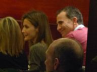 Letizia et Felipe d'Espagne : En amoureux au cinéma, emportés par la foule